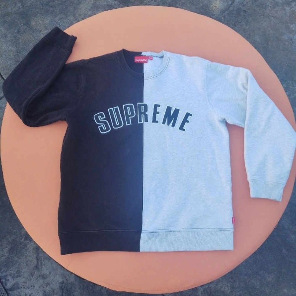 Supreme Split Crewneck Like New Size L